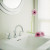 Turn off the water while brushing your teeth.