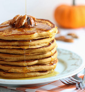 If you love pumpkin-flavored eats in the fall, you'll love this healthy flapjack recipe.