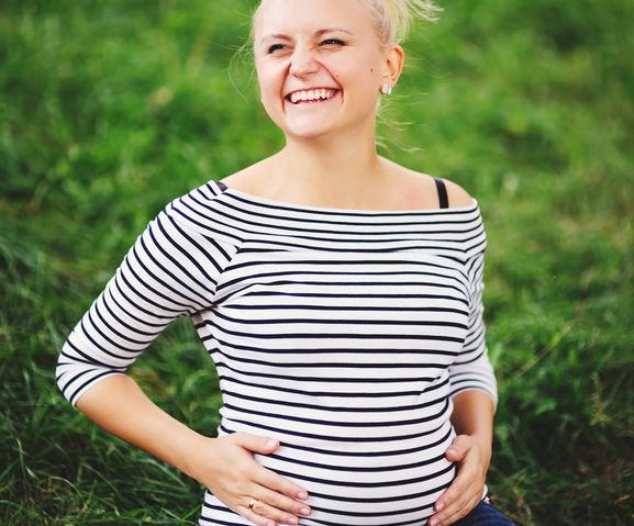 turn pregnancy symptoms into a smile